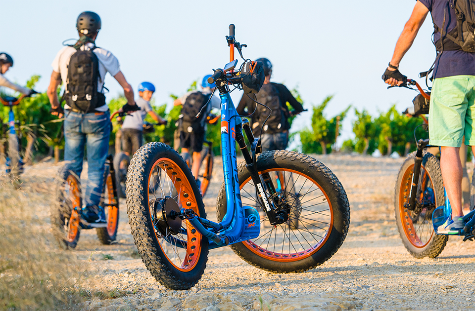 GRUISSAN SALIN TROTTINETTE